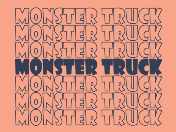 Monster Truck SVG Cut File