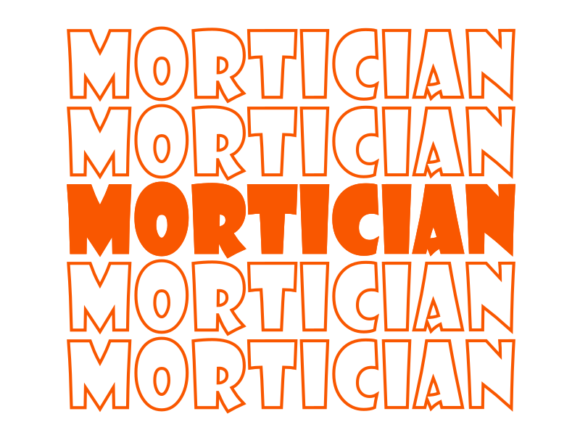 Mortician SVG Cut File