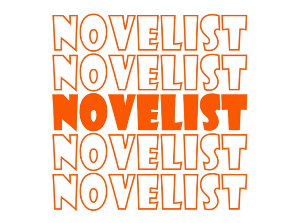 Novelist SVG Cut File