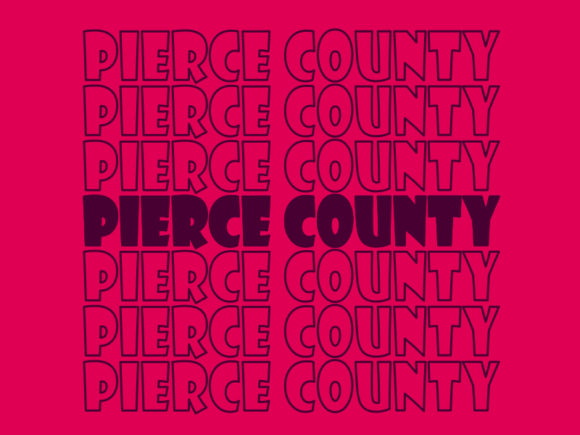 Pierce County SVG Cut File