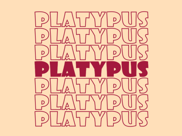 Platypus SVG Cut File: A Scalable, Versatile Choice for Crafters and Designers