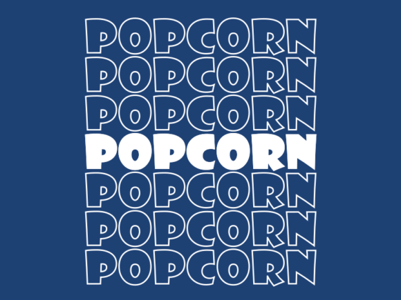 Popcorn SVG Cut File: Crisp, Versatile, and Ready for Real Projects