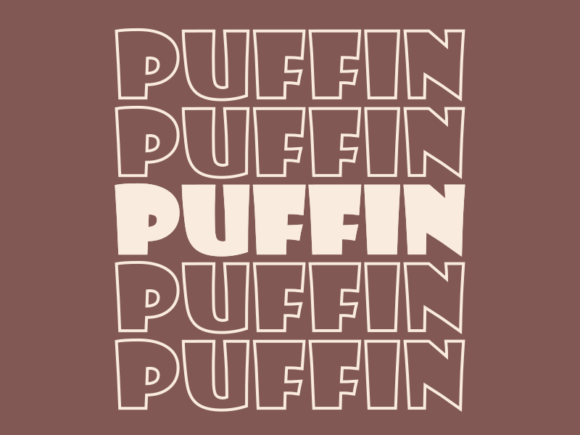 Puffin SVG Cut File