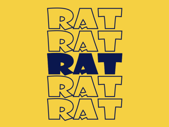 Rat SVG Cut File: Versatile, Scalable, and Craft-Ready