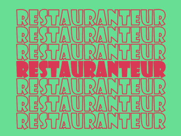 Restauranteur SVG Cut File