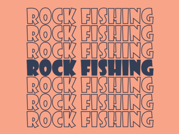 Rock Fishing SVG Cut File: Precision, Flexibility, and Endless Craft Possibilities