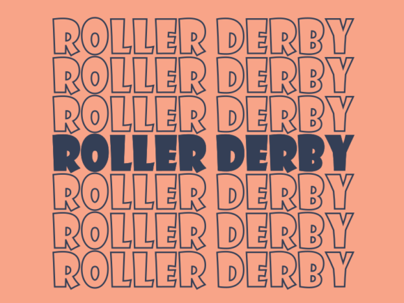 Roller Derby SVG Cut File