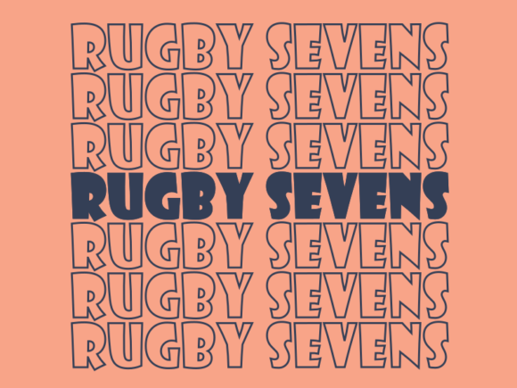 Rugby Sevens SVG Cut File