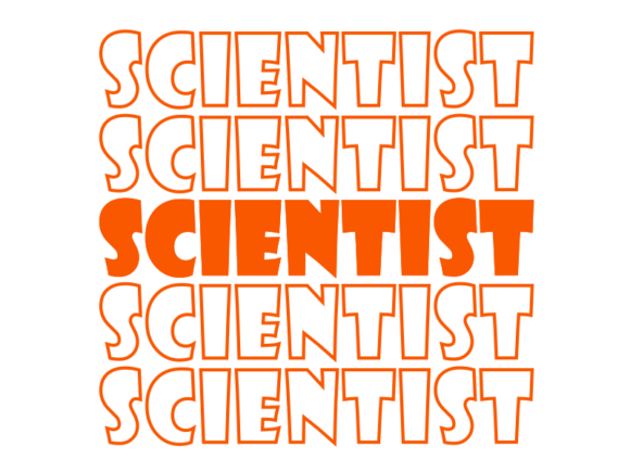 Scientist SVG Cut File