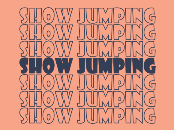 Show Jumping SVG Cut File