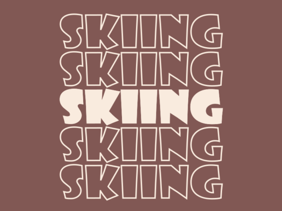 Skiing SVG Cut File: Precision, Flexibility, and Endless Creative Possibilities