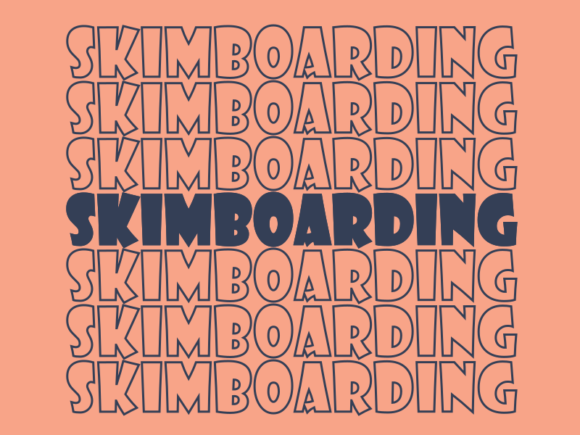 Skimboarding SVG Cut File: Precision Design for Real-World Craft and Production