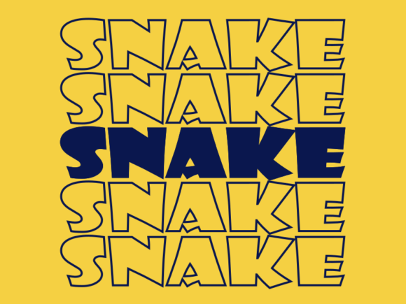 Snake SVG Cut File